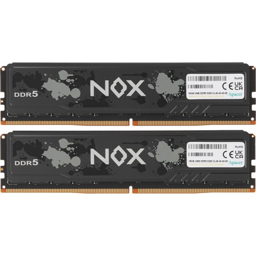 Модуль памяти APACER DIMM DDR5-5200 32GB (16GBx2) AH5U32G52C522MBAA-2
