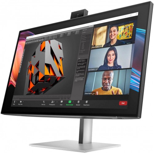 Монитор HP 27" Series 7 Pro 727pm черный IPS LED 5ms 16:9 HDMI M/M Cam матовая HAS Piv 2000:1 400cd 178гр/178гр 3840x2160 60Hz FreeSync Premium DP 4K USB 7кг