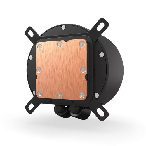 Система жидкостного охлаждения для ПК/ Water Cooling System NZXT Kraken Elite 280 RGB (250W, 280mm, LED temp., Black/ Fans: 2x140mm, 98.61CFM, 34.5dBA, 2000RPM/ Pump height 65mm, 2800RPM, Rad thickness 27mm/ S: 1851, 1700, 1200, 115X, AM5, AM4) NZXT