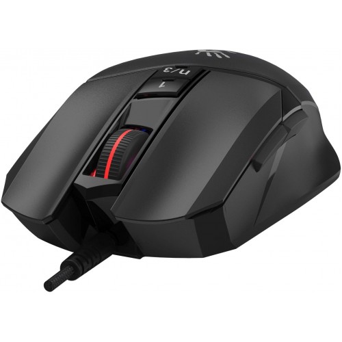 Купить оптическую мышь A4Tech Bloody W65 Max Mini черного цвета с 12000dpi и 9 кнопками – идеальный выбор для геймеров!