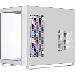 Корпус ПК без блока питания/ Case Ocypus Iota C70 WH ARGB, Midi-Tower, TG, 6x120mm ARGB, 2xUSB-A 3.0 + 1xUSB-C 3.1, ATX, mATX, mITX White