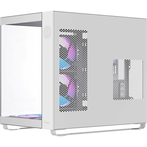 Корпус ПК Ocypus Iota C70 WH ARGB - Midi-Tower с 6x120mm ARGB, 2xUSB-A 3.0 и USB-C 3.1 для ATX, mATX и mITX