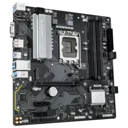 Материнская плата/ MB GIGABYTE INTEL B760 s1700, 4xDDR4(128GB), D-SUB/HDMI 2.1/DP, 1xPCIe 4.0x16, 2xPCIe 3.0, 1xLAN, 4xSATA 6Gb/s, 2xM.2, 3xUSB 3.2, 2xUSB 2.0, 1xPS/2, mATX