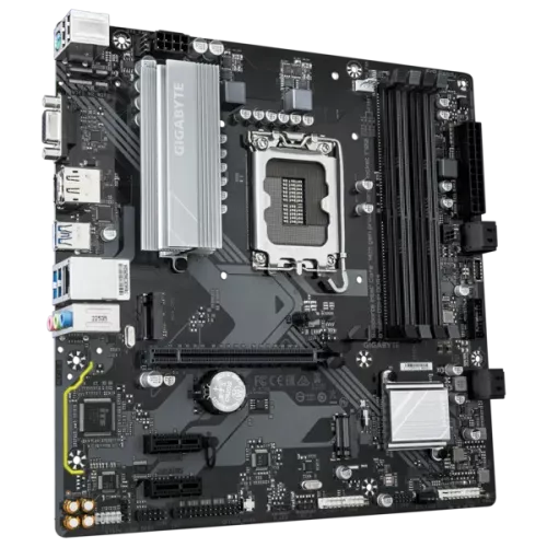 Купить материнскую плату GIGABYTE INTEL B760 s1700: 4xDDR4, HDMI 2.1, PCIe 4.0, mATX для мощного ПК