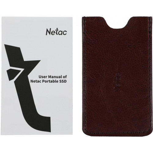 Накопитель SSD Netac USB-C 500Gb NT01Z9-500G-32BK Z9 1.8" черный