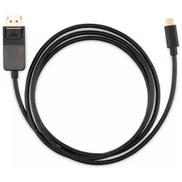 Кабель Buro ver1.4 USB Type-C (m) DisplayPort (m) 1.5м (BU-TYPEC-DP-1.5M) черный