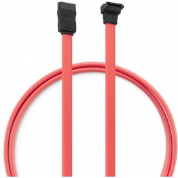 Кабель Buro ver3.0 SATA SATA угловой 0.5м (TL-ATA-DATA-RA) красный