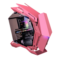 Корпус без блока питания/ Case JONSBO MOD-3, Full-Tower, TG, no fans, 2xUSB-A 3.0, EATX, ATX, mATX, mITX Pink