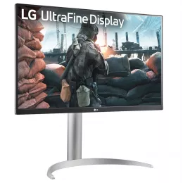 Монитор 27'' LG 27UP650K-W/ LG 27UP650K-W 27" IPS monitor, 3840x2160, 400cd/m2, 16:9, 5мс (GtG), HDMIx2, DP, Headphone Out, 60Hz, 178/178, внешний БП, VESA 100x100, HAS 110mm, white/silver/black