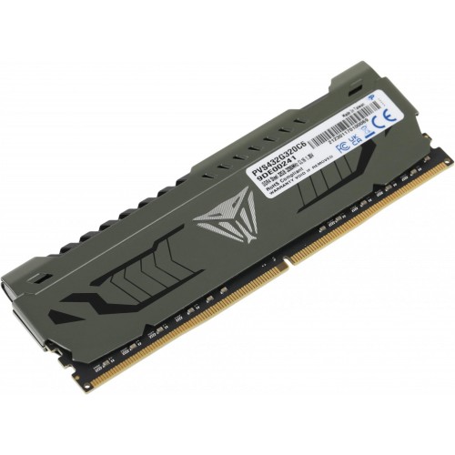 Купить Оперативную Память DDR4 32Gb 3200MHz Patriot Viper Steel с Радиатором - Высокая Производительность для Игровых ПК