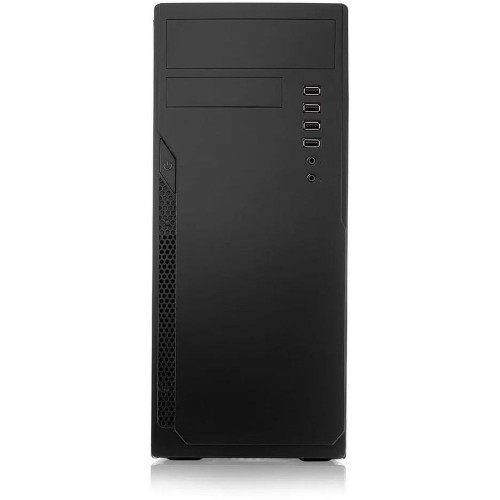 Корпус c блоком питания 450 Ватт/ Case Foxline FL-301, ATX, 1x5.25EXT, 1x3.5EXT, 4x3.5INT, 4xUSB2.0, HDA, w/o FAN, w/PSU 450W 8cm, w/C13-C14 cable 1.5m, , w/DVD-RW installed Foxline