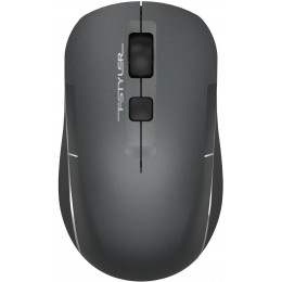 Мышь A4Tech Fstyler FB26CS Air2 серый/черный оптическая 2000dpi silent беспров. BT/Radio USB для ноутбука 4but (FB26CS AIR2 SMOKY GREY)