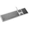 Клавиатура Оклик 890S USB Slim Multimedia серый/черный, 1.6м кабель – идеальный выбор для комфортной работы и игр
