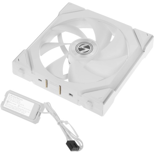 Купить вентилятор Lian-Li Uni Fan SL Wireless 120 ARGB белый 120х124.5x28 мм с низким уровнем шума 28.5 дБ