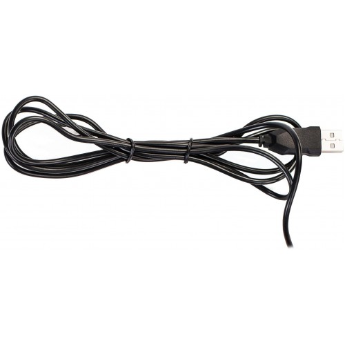 Клавиатура Оклик 717G BLACK DEATH: USB мультимедийная игровая клавиатура с LED подсветкой (черный/оранжевый, 1.5м)