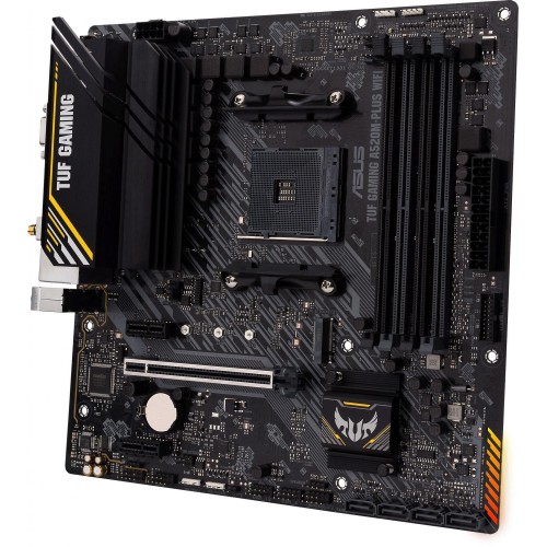 Купить материнскую плату Asus TUF GAMING A520M-PLUS WIFI AM4 - надежность и производительность для геймеров