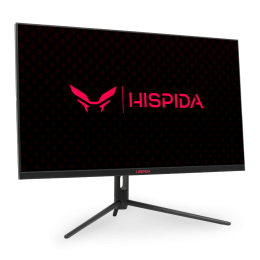 Монитор HISPIDA 27'' 2560x1440, IPS, 178/178, 1ms, 300nit, 1500:1, 275Hz, 2xDP/2xHDMI, noxUSB-A, RGB, FreeSync, LowBlueLight, LTSP, ExtPWR, Black, 1y