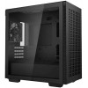 Корпус Deepcool CH370 черный mATX 7x120mm 4x140mm 2xUSB3.0 audio bott PSU [CH370 BLACK]