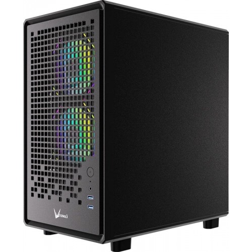 Корпус Formula Air Mesh G2 черный mATX: идеальный выбор для охлаждения с 4x120mm и 2x140mm вентиляторами, 2xUSB3.0 и аудио выходом