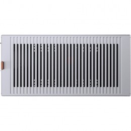 Корпус без блока питания/ Case JONSBO T9, Micro-Tower, no fan, 1xUSB-C 3.2, SFX PSU Support, mITX Silver