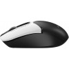 Мышь A4Tech Fstyler FG12S Panda: Беспроводная оптическая мышь 1200dpi с тихими кнопками в белом и черном цвете