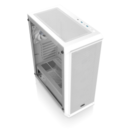 Корпус без блока питания/ Case Raijintek ARCADIA 41-MS4, Midi-Tower, TG, 1x120mm + 3x120mm ARGB, 2xUSB-A 3.0 + 1xUSB-C, ATX, mATX, mITX White