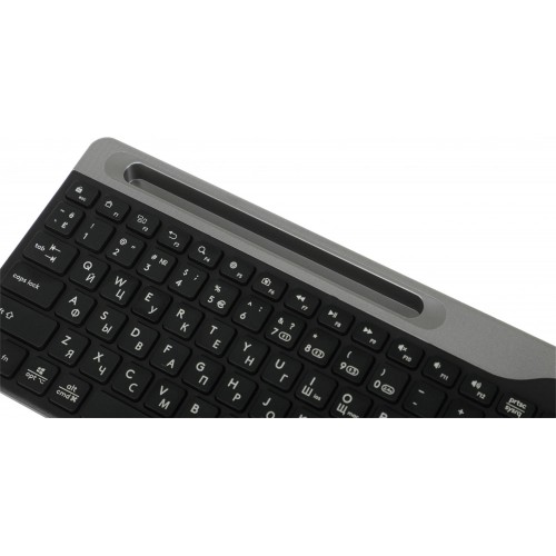 Клавиатура A4Tech FBK25: Беспроводная USB Slim Multimedia в Черном и Сером Цветах