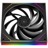 Кулер для корпуса/ Case Cooler Thermalright TL-M14 (140x144x25mm, 4-pin PWM, ARGB, 88.75CFM, 23.7dBA, 1500RPM, Black)