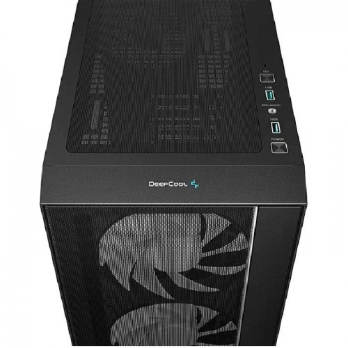 Корпус Deepcool Matrexx 55 V4 MESH черный ATX с 7 вентиляторами 120mm и 2x140mm – идеальный выбор для сборки игрового ПК