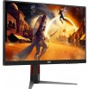 AOC Q27G4/D 27" 2560x1440, IPS, 200Hz, 80M:1, 250cd, 0.3 ms, HDMI 2.0, DisplayPort 1.4, Height adj 130, pivot, VESA 100, 3Y, Black/Red AOC