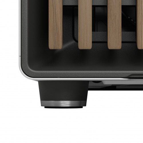 Корпус ПК Fractal Design North XL TG Dark Tint - Стильный Full-Tower с 3 вентиляторами и USB-C в Chalk White