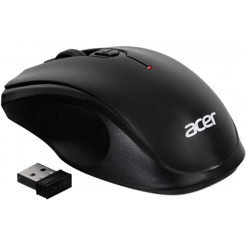 Мышь Acer OMR030 черный оптическая 1600dpi беспров. USB 4but (ZL.MCEEE.007)