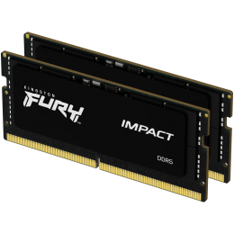 Память оперативная/ Kingston 32GB 6000MT/s DDR5 CL38 SODIMM (Kit of 2) FURY Impact XMP