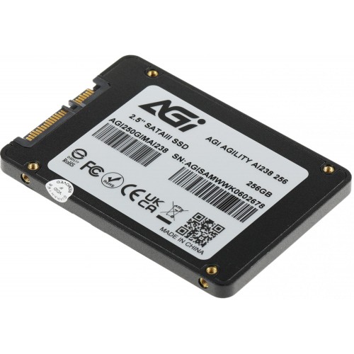 Накопитель SSD AGi SATA-III 256GB 2.5 - Высокоскоростной SSD для Надежного Хранения Данных