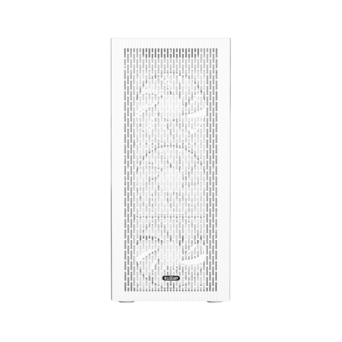 Корпус без блока питания/ Case PCCooler MA100 MESH WH, Midi-Tower, TG, Mesh, 3x120mm ARGB, 1xUSB-A 3.0 + 2xUSB-A 2.0, ATX, mATX, mITX White