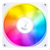 Кулер для корпуса/ Case Cooler JONSBO SL-925W (92x92x25mm, 4-pin PWM, ARGB, 38.2CFM, 33.8dBA, 2200RPM, White) JONSBO