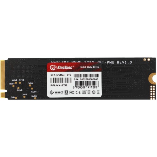 Накопитель SSD Kingspec 2TB PCIe 3.0 x4 M.2 2280 - Высокая производительность и надежность