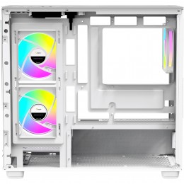 Корпус ПК без блока питания/ Case Ocypus Gamma C52 WH ARGB, Mini-Tower, TG, 3x120mm ARGB, 1xUSB-A 3.0 + 2xUSB 2.0, mATX, mITX White