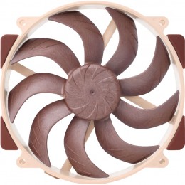 Кулер для корпуса/ Case Cooler Noctua NF-A14x25r G2 PWM (140x140x25mm, 4-pin PWM, 91.58CFM, 24.8dBA, 1500RPM, Beige/Brown)