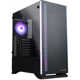 Корпус Zalman S5 черный ATX 6x120mm 2x140mm 2xUSB2.0 1xUSB3.0 audio bott PSU [S5 BLACK]