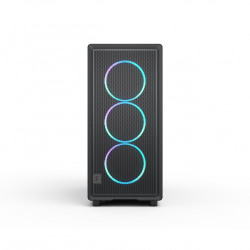 Корпус ПК без блока питания/ Case Fractal Design Epoch TG RGB Light Tint, Midi-Tower, 3x120mm ARGB, 2xUSB-A 3.2 + 1xUSB 3.2 Type-C ATX, mATX, mITX, Black Fractal Design