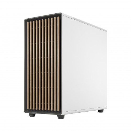 Корпус ПК Fractal Design North XL TG Dark Tint - Стильный Full-Tower с 3 вентиляторами и USB-C в Chalk White