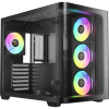 Купить корпус ПК Ocypus Iota C70 Curve BK ARGB - Midi-Tower с 4x120mm ARGB, USB-A 3.0 и USB-C 3.1, поддержка ATX, mATX, mITX