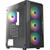 Купить корпус Azza Fighter черный ATX с охлаждением 4x120mm и 2x140mm, USB 2.0/3.0 и аудио - модель CSAZ-290 FIGHTER