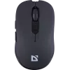 Купить беспроводную оптическую мышь Defender Gassa MM-105 черного цвета с 6D и настройкой DPI 800-1600 – бесшумная работа для комфортного использования.