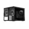 Корпус ПК Fractal Design Node 804 Mini-Tower: Стильный и функциональный чёрный Case для mATX и mITX с 3 вентиляторами и USB-A 3.2