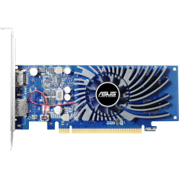 Видеокарта/ VGA ASUS NVIDIA GeForce GT 1030 2GB, GDDR5/64-bit, PCIe 3.0, 1xHDMI 2.0, 1xDP, 2-slot 90YV0AT2-M0NA00