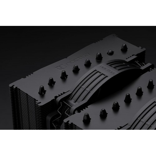 Кулер для корпуса/ Case Cooler Noctua NF-A14x25r G2 PWM chromax.black.swap (140x140x25mm, 4-pin PWM, 91.58CFM, 24.8dBA, 1500RPM, Black)