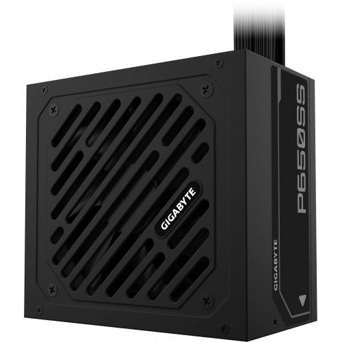 Блок питания Gigabyte ATX 650W GP-P650SS 80+ silver (20+4pin) APFC 120mm fan 5xSATA RTL [28200-P65SB-1EUR]