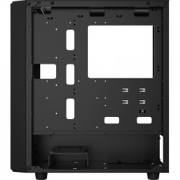 Корпус ПК без блока питания/ Case Ocypus Gamma C70 BK, Midi-Tower, TG, no fans, 1xUSB-A 3.0 + 1xUSB 2.0, ATX, mATX, mITX Black